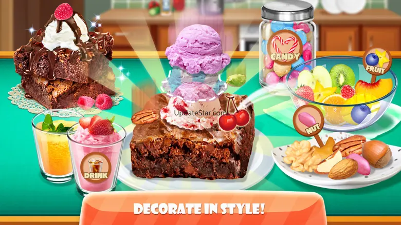 Ice Cream Chocolate Brownie 1.3