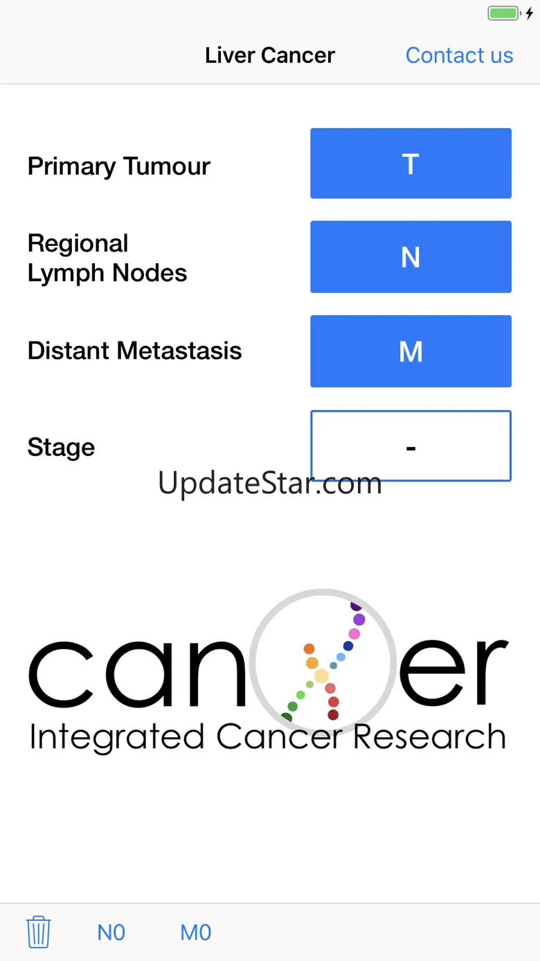 Liver Cancer TNM Staging Tool 2