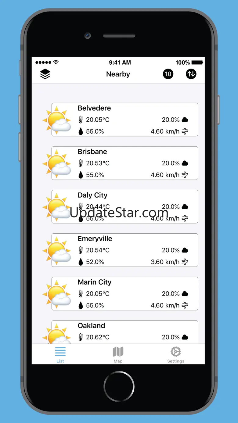 NearbyWeather 2.2.1