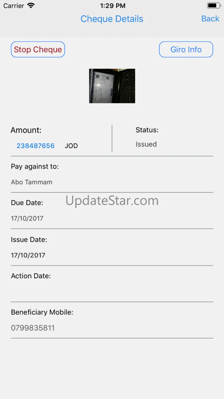 iVerify-Cheque 1.9.2