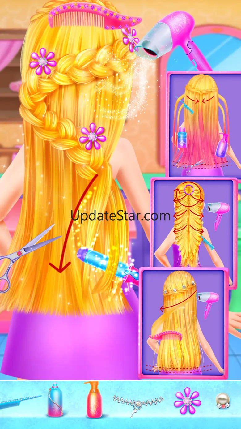Long Hair Princess Makeup 1.5