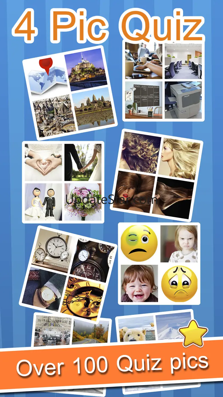 4 pictures 1 word : guess pics quiz 1.3