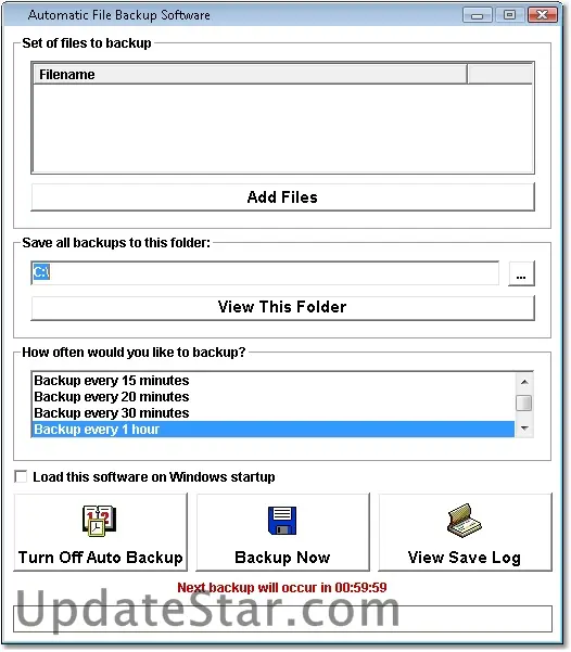 Automatic File Backup Software 7.0