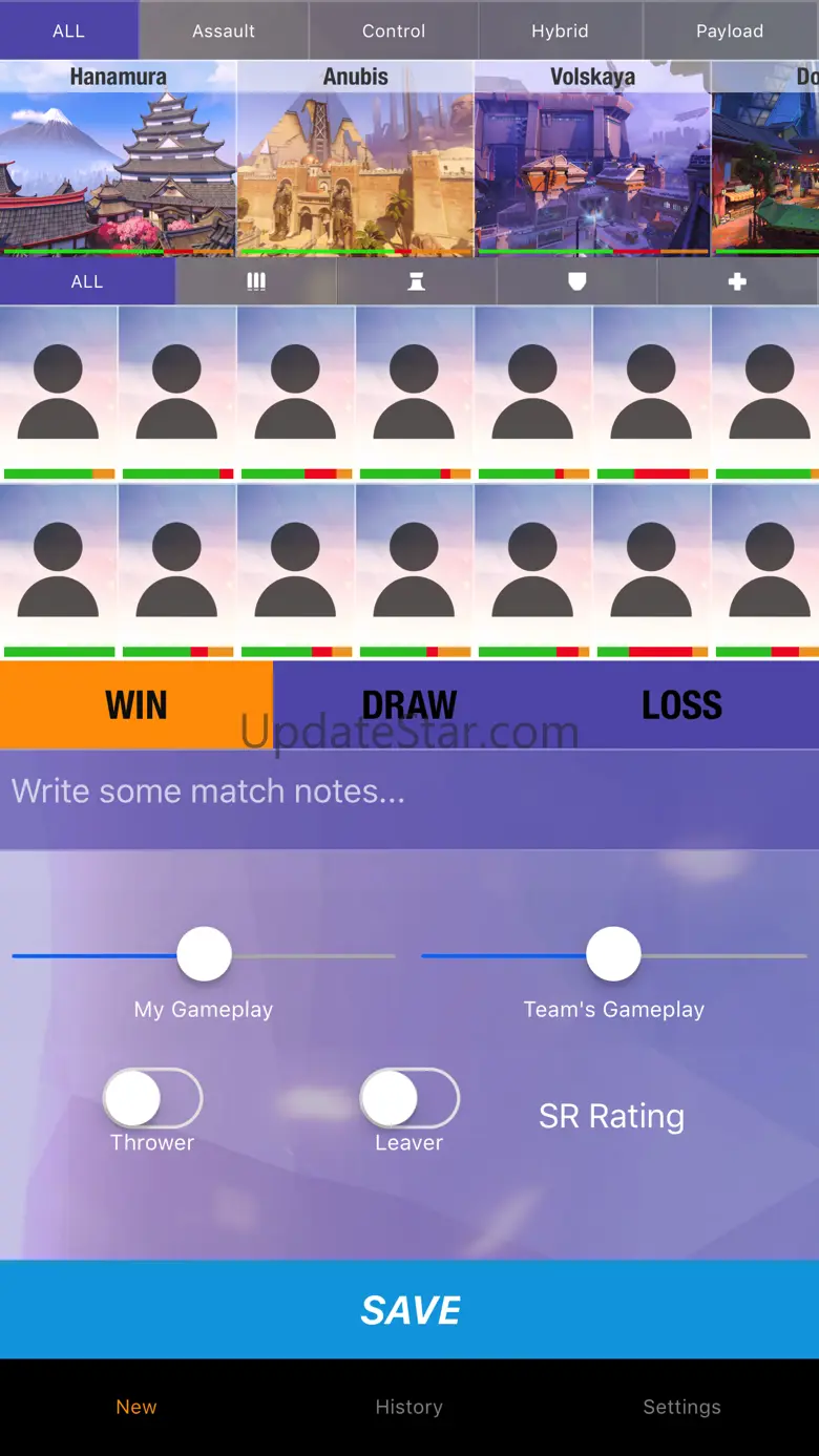 OverView - Game Logger and Analysis Tool 1.0.4