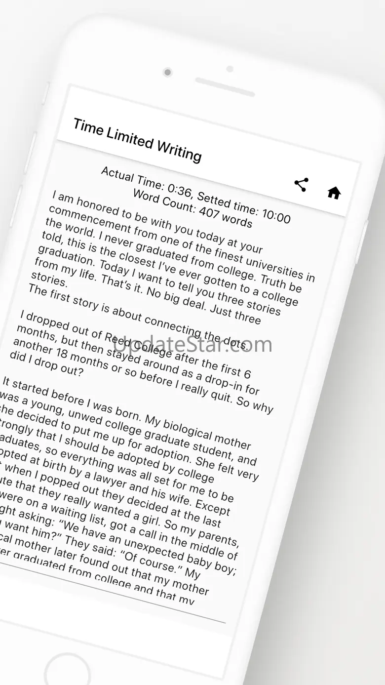 Time Limited Writing 2.3.0