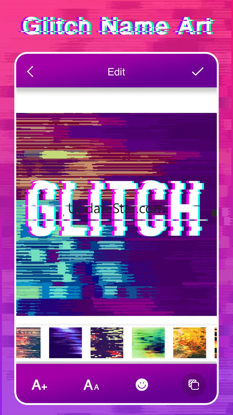 Glitch Effect Name Art 1.0