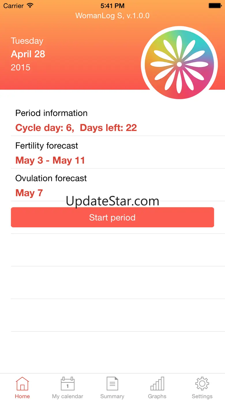 WomanLog S Calendar 2.3