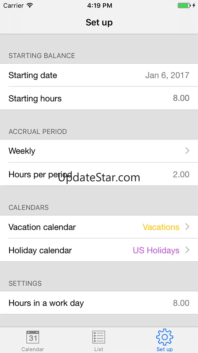 PTO Tracker 1.0.2