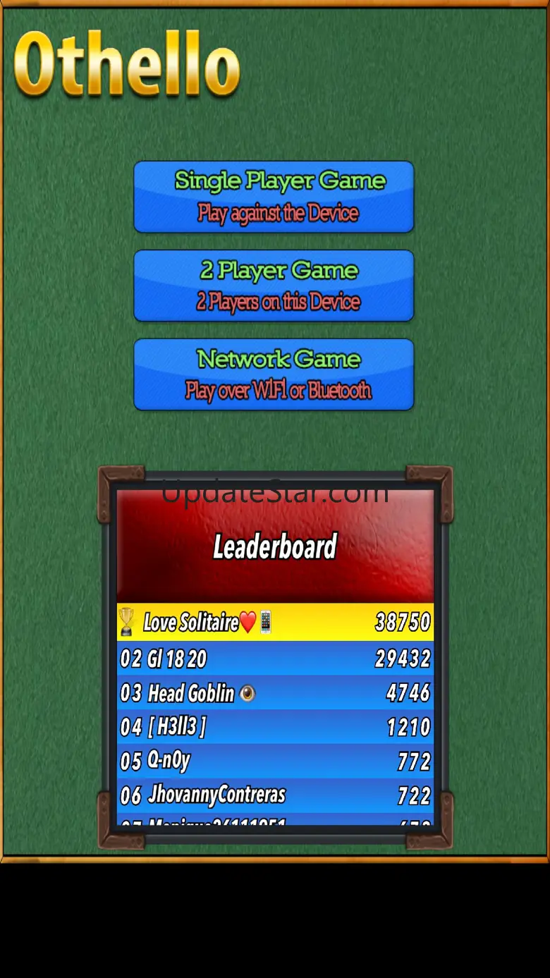 Othello Multiplayer 1.70