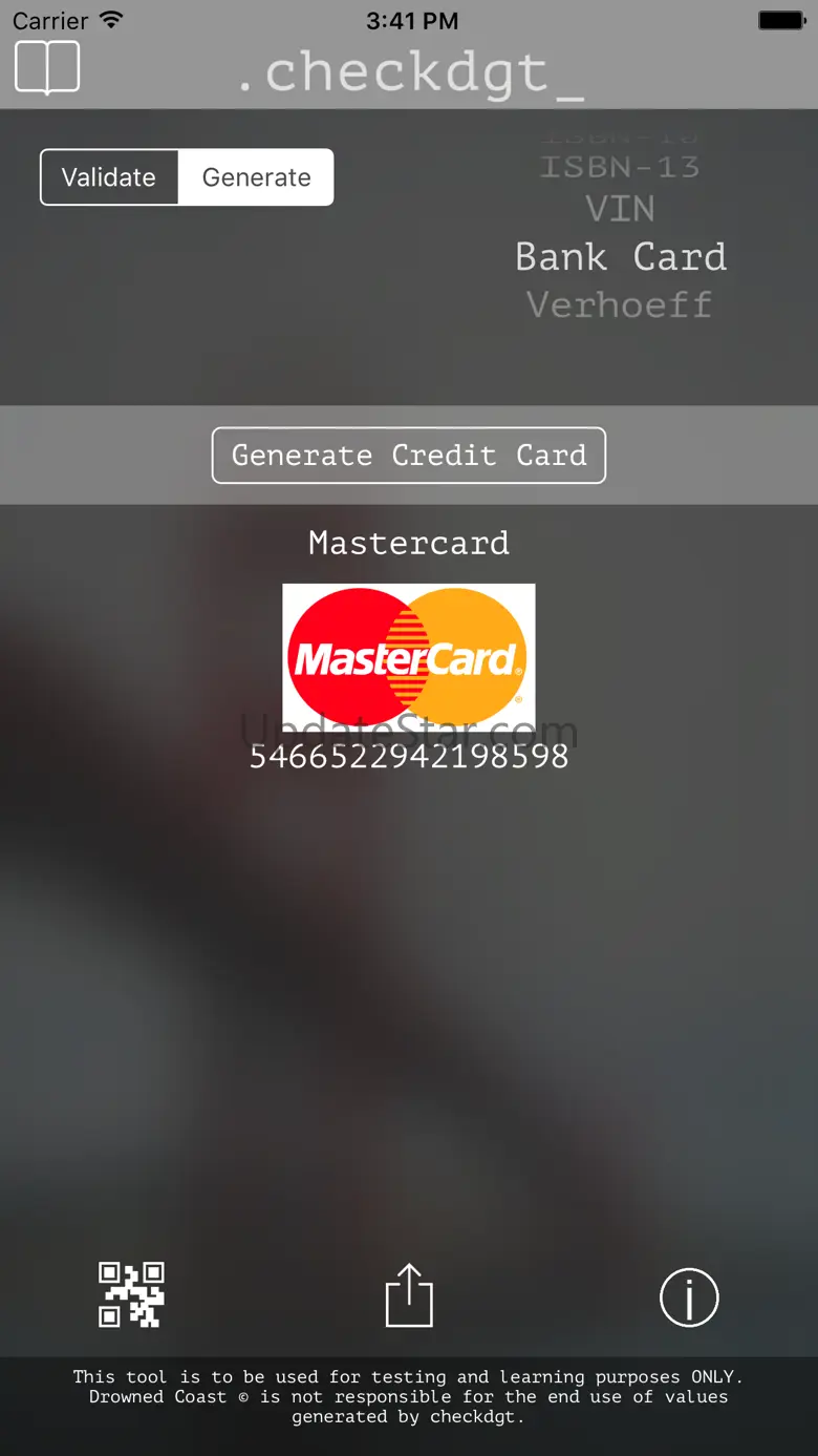checkdgt - Check Digit Generator and Validation 1.3