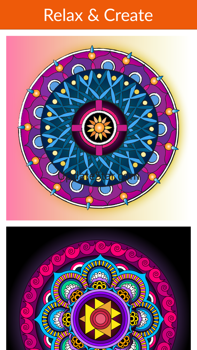 Mandala Coloring - For Adults 2.4