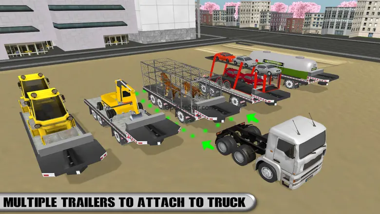 Ultimate Big Truck Car Transport Trailer Simulator 1.1