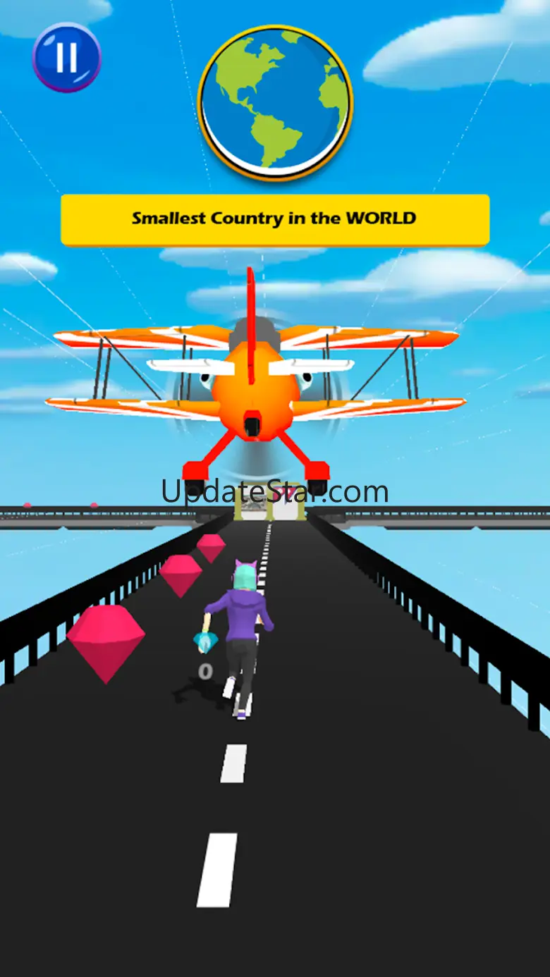Flag Runner 3d - World Quiz