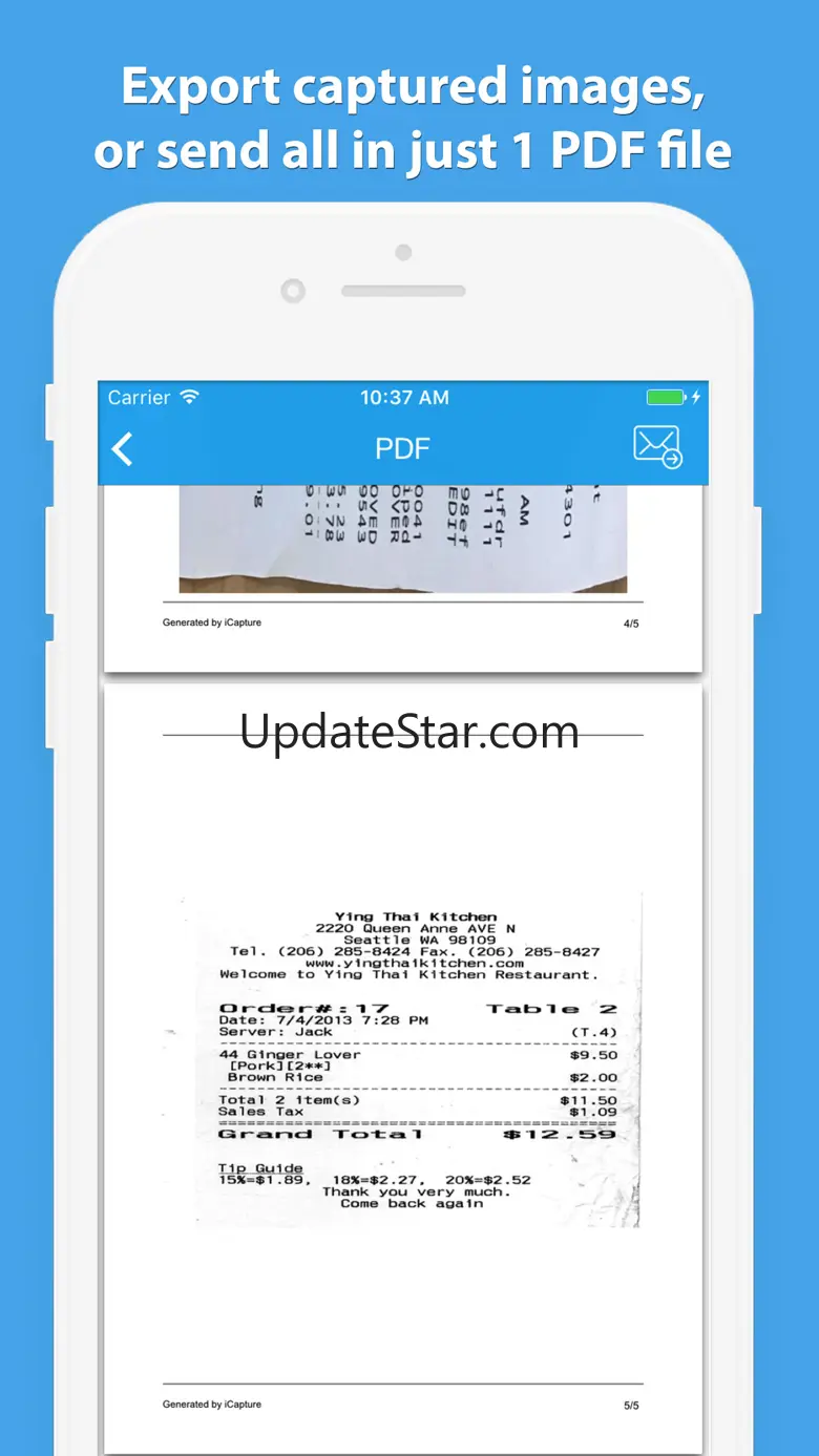 iCapture: Document Scanner 1.0