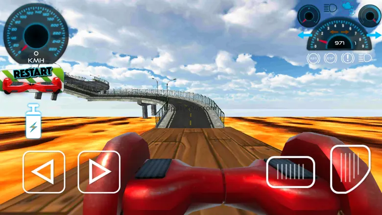 Hoverboard Race Scooter Game 6