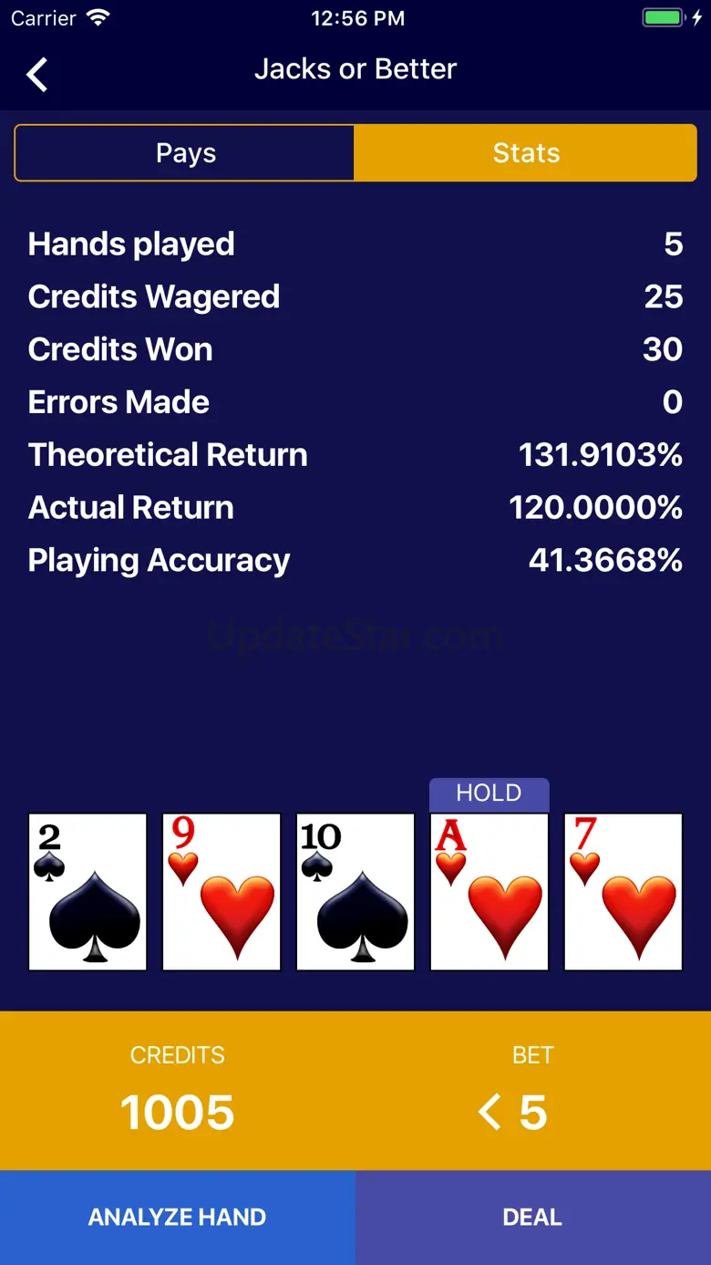 Video Poker - Wizard of Odds 1.0.7