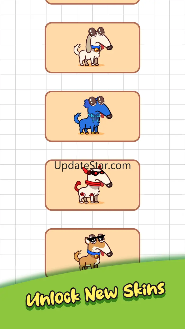 Dog Puzzle: Draw To Eat