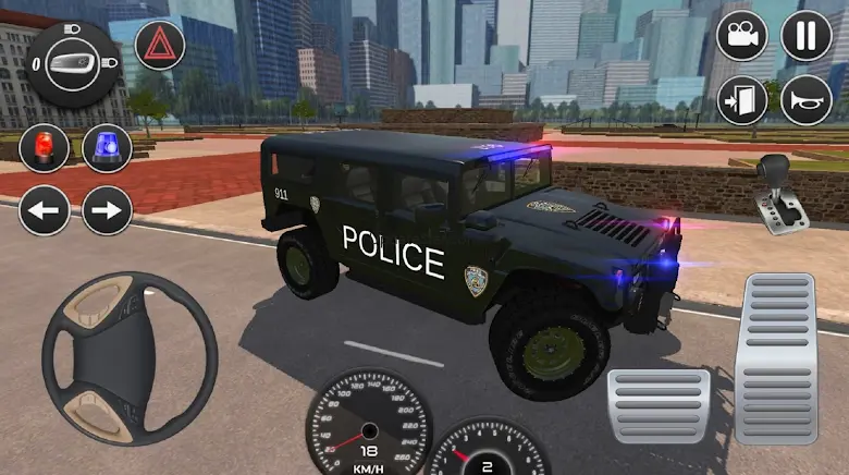 American Police Car Driving 2.1