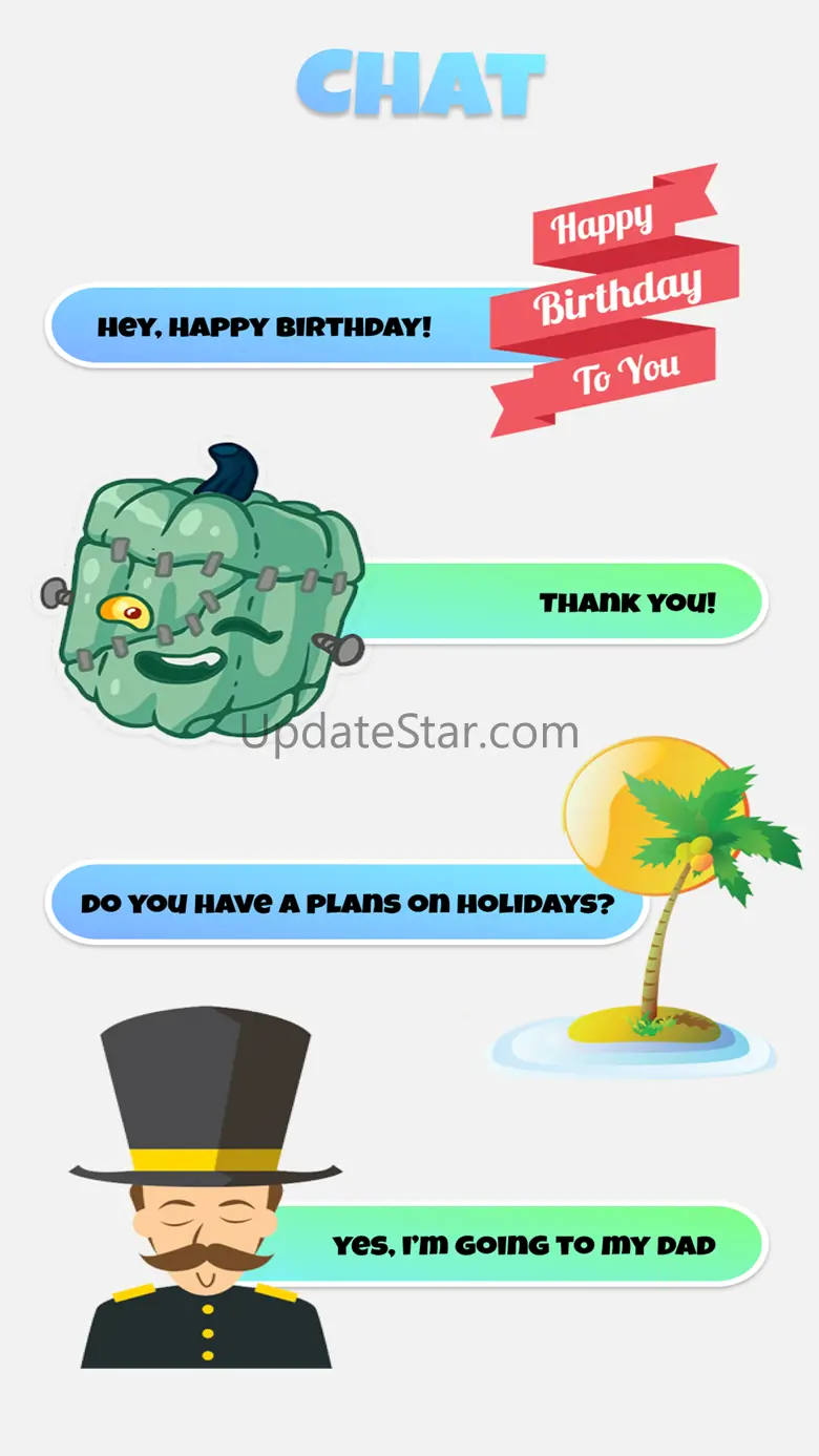Top Text Stickers for iMessage 2021.1