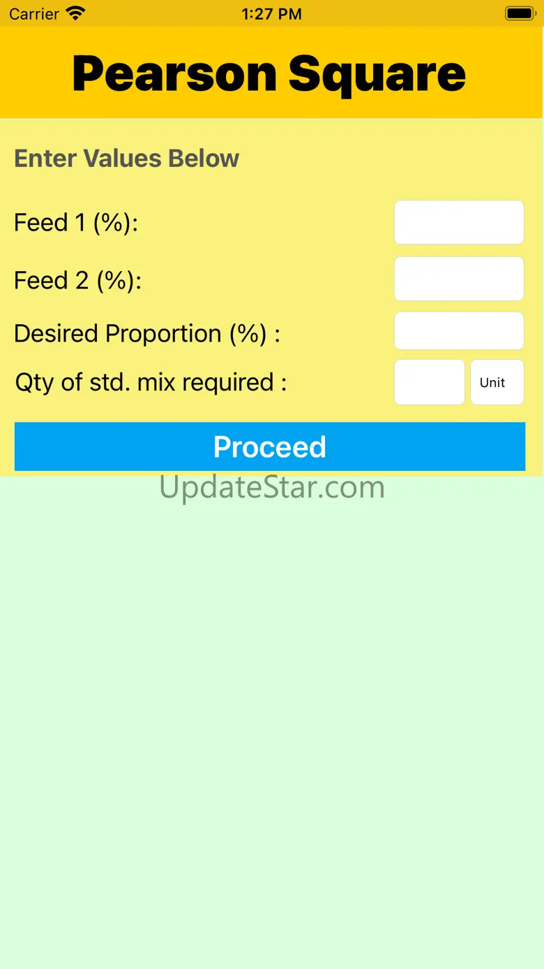 Pearson Square Calculation 2.0.1