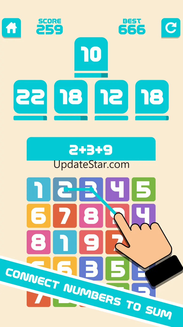 Quick sum-maths challenge game 1.1