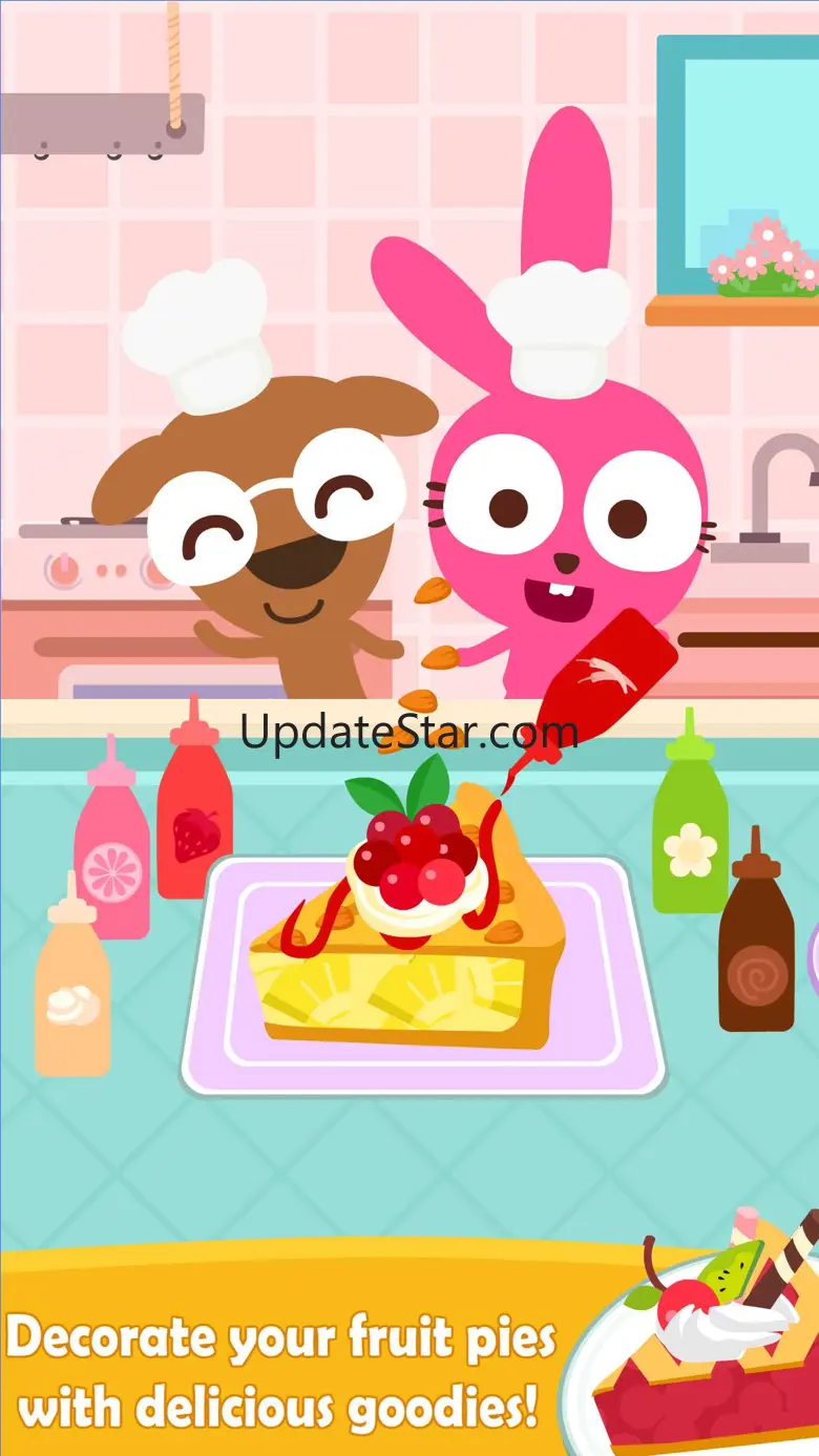 Purple Pink Fruit Pie Cooking 1.1.1