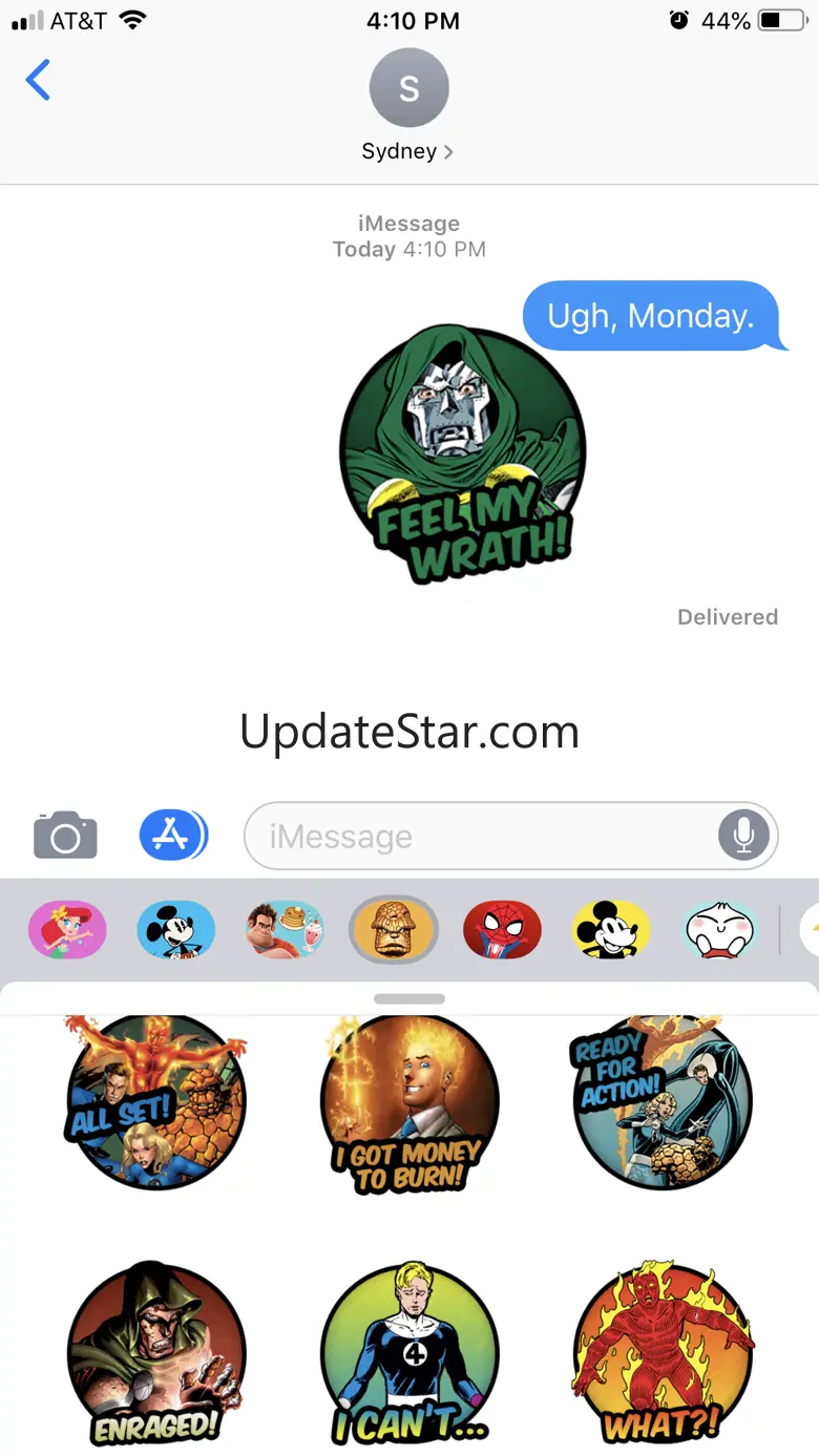 Fantastic Four Stickers 1.0.1