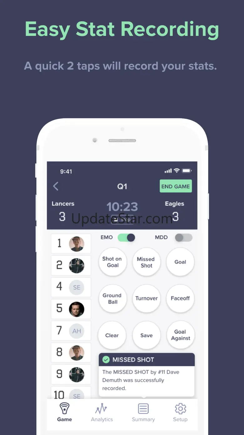 SquadProfile - Lacrosse Stats 2.4.4