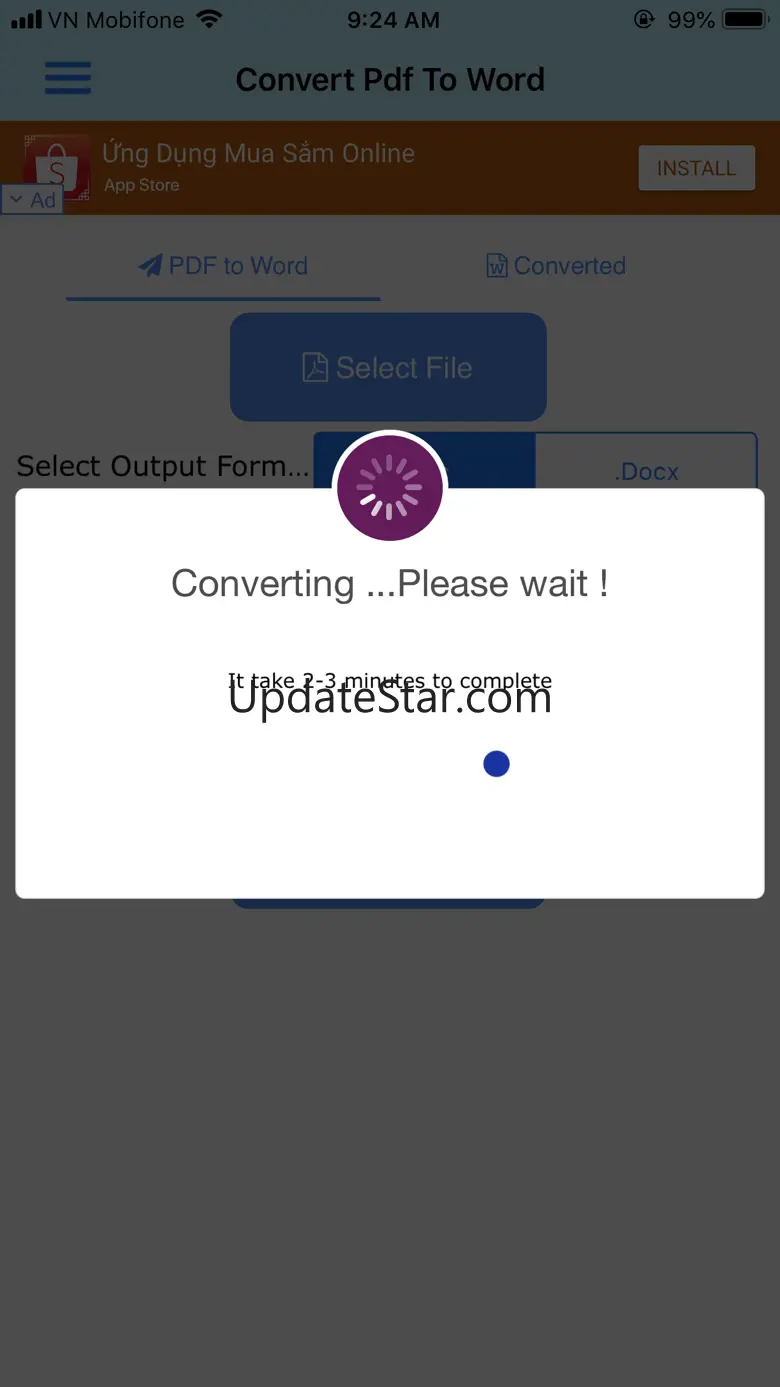 Convert PDF to Word OCR 5.5