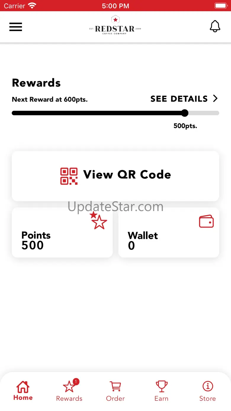 Red Star Coffee Rewards 5.0.5