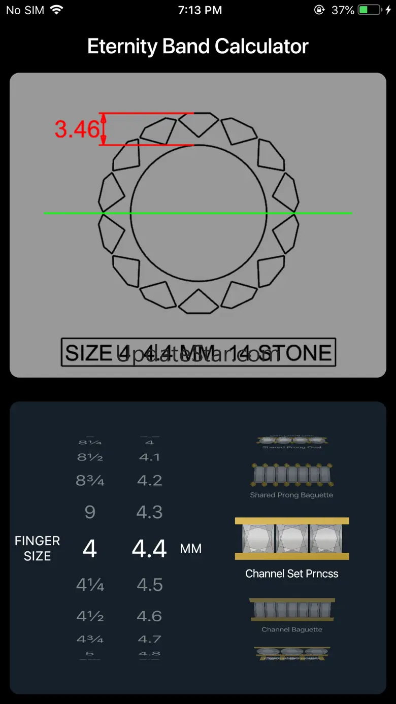 Eternity Band Calculator 1.01
