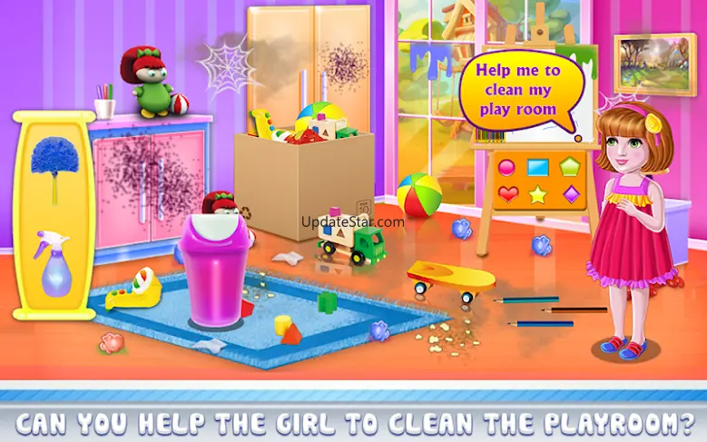 Daddy Messy House Cleaning