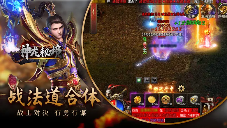 神龙秘境-经典版本爆率全开，散人打宝地图无门槛
