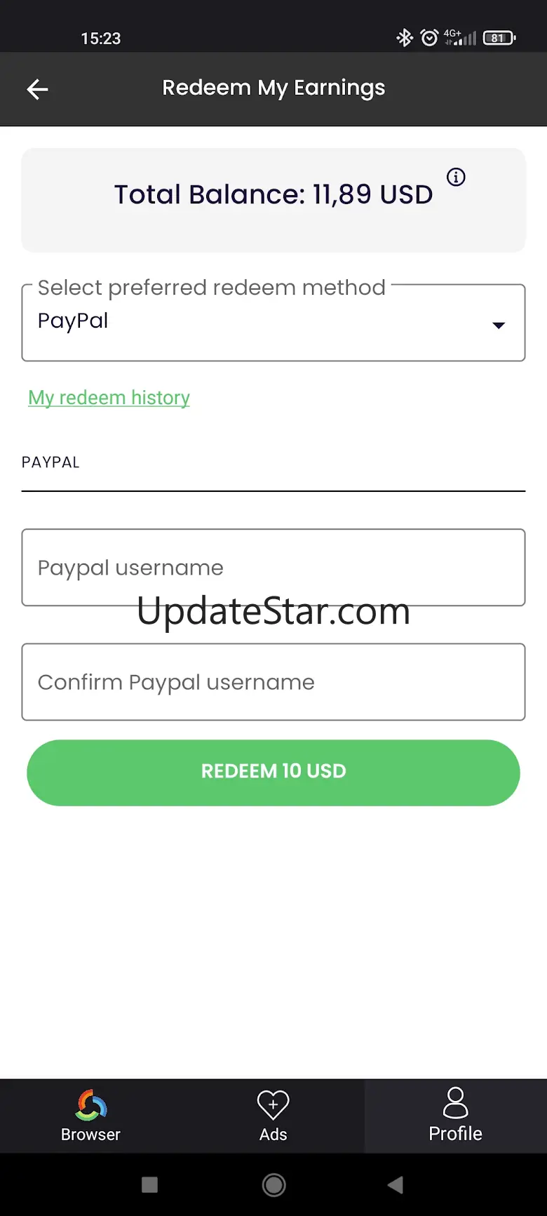 abaqoo: Get paid for your data 11.0.0