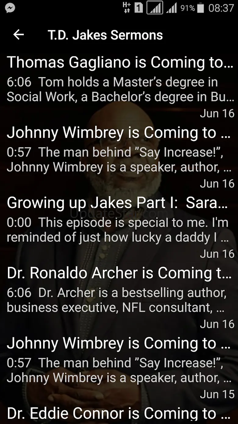 T.D. Jakes's Sermons 1.6