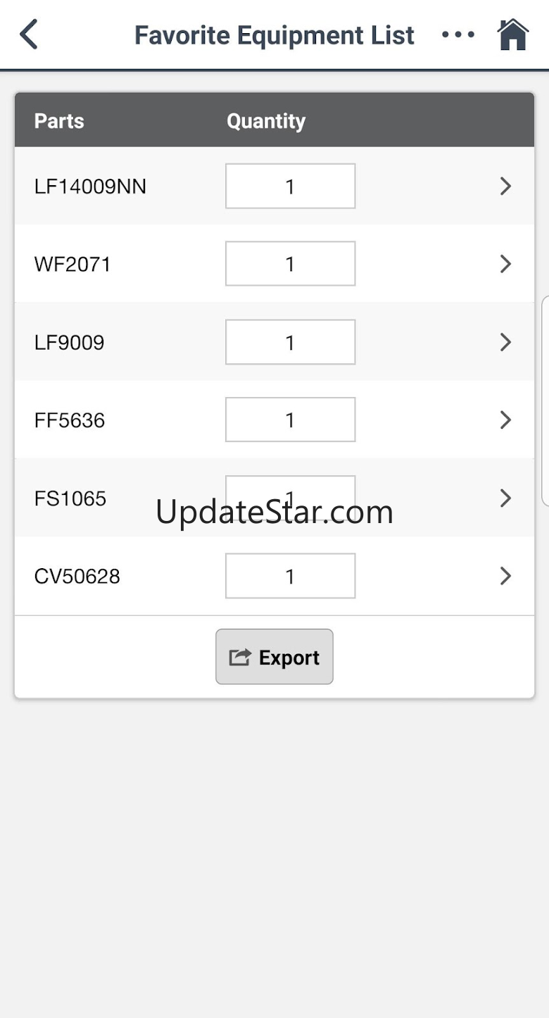 Fleetguard Catalog 2.1.0