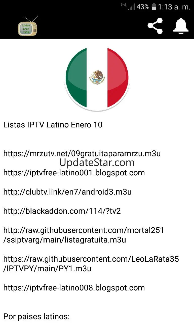 Listas IPTV 3070 29