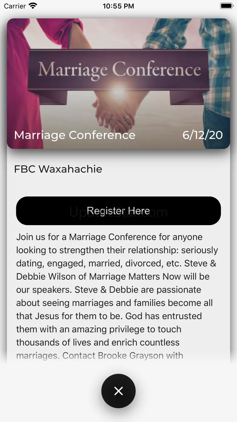 First Baptist Waxahachie 2.5.0