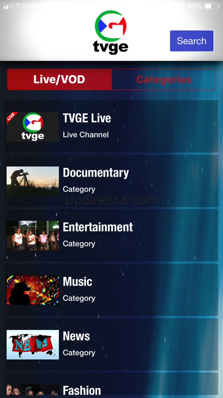 TVGE Live 1.0