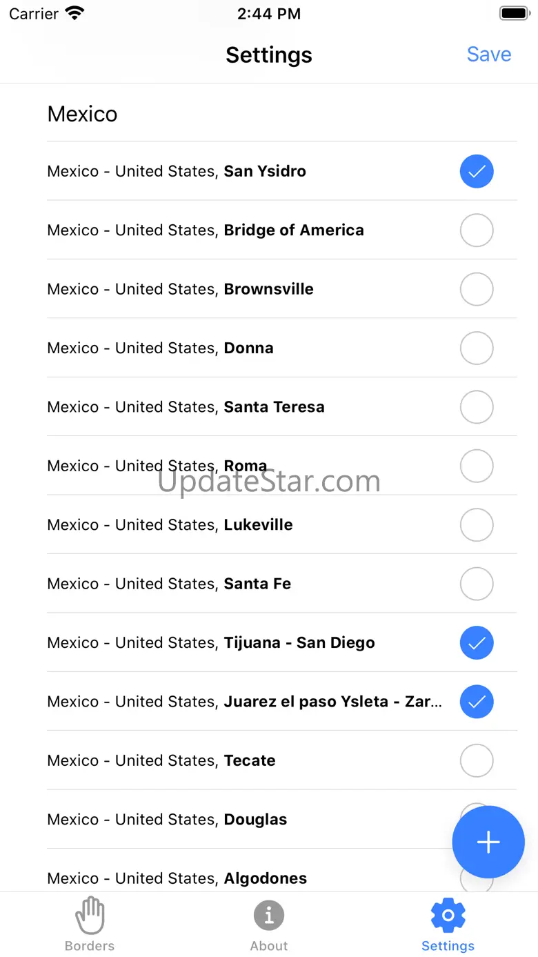 Border Waiting Times 4.6.4