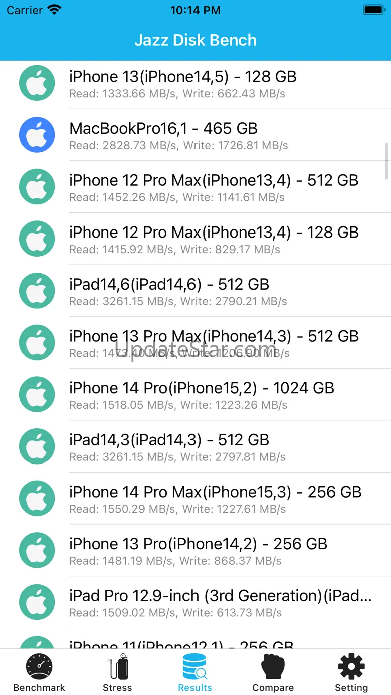 Jazz Disk Bench Pro 7.0.2