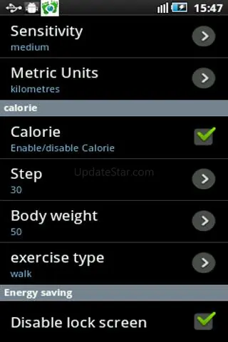 Step counter(pedometer) widget 1.5.38