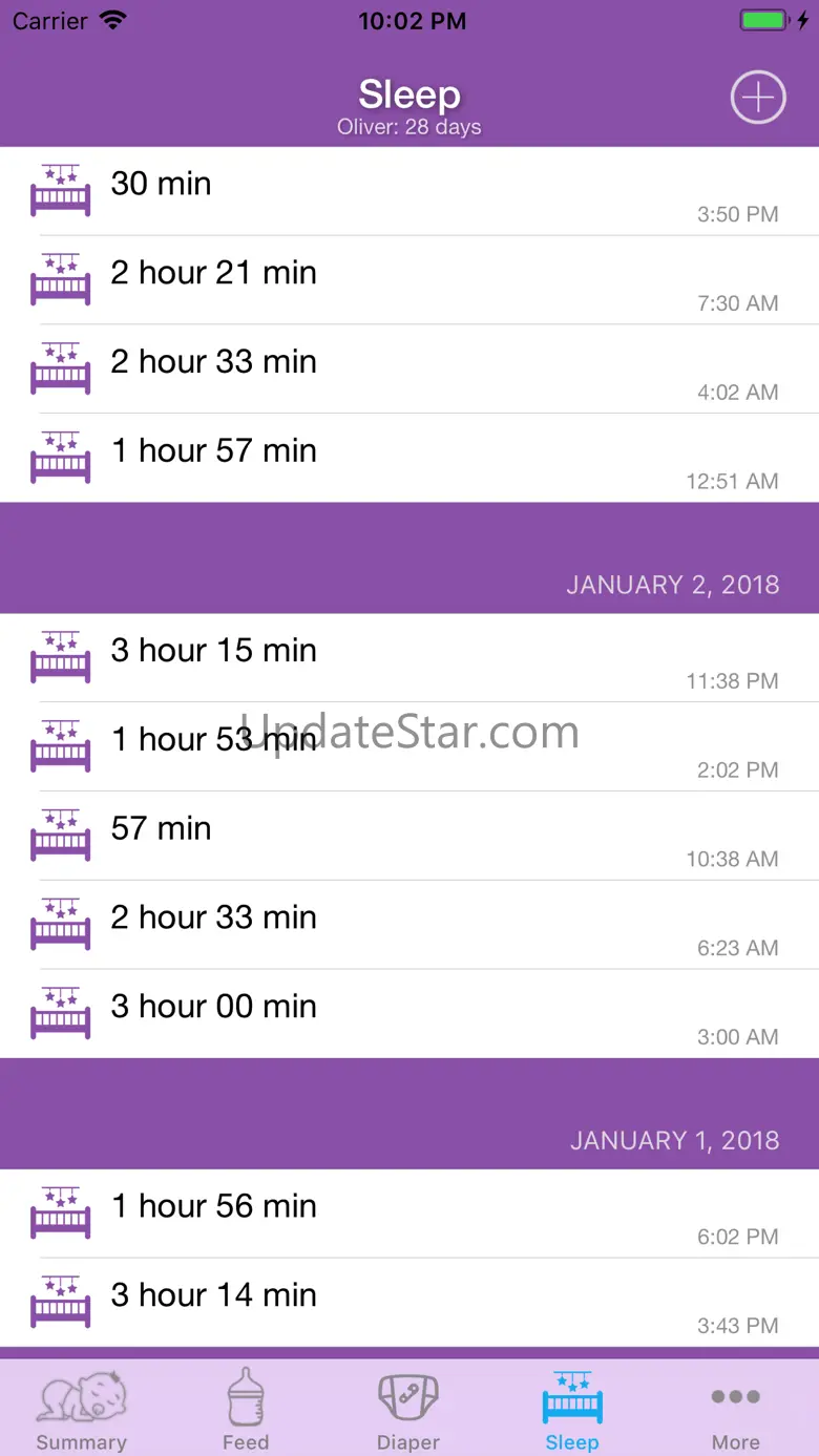 Newborn Baby tracker: baby Log 2.1