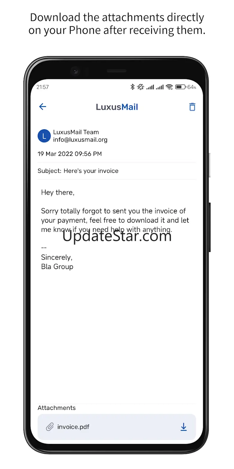 Temp Mail - by LuxusMail 1.0.31-nv1122