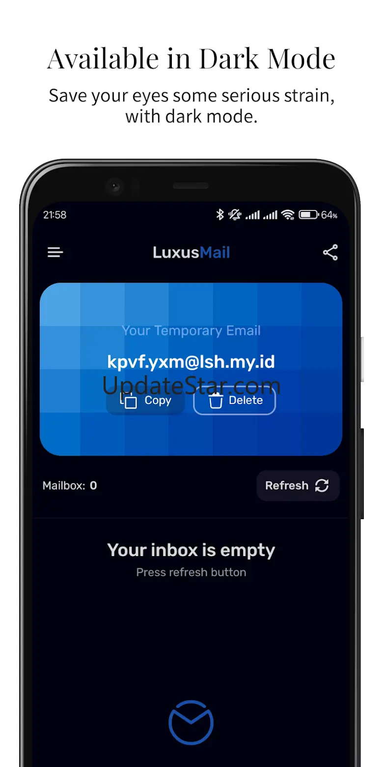 Temp Mail - by LuxusMail 1.0.31-nv1122