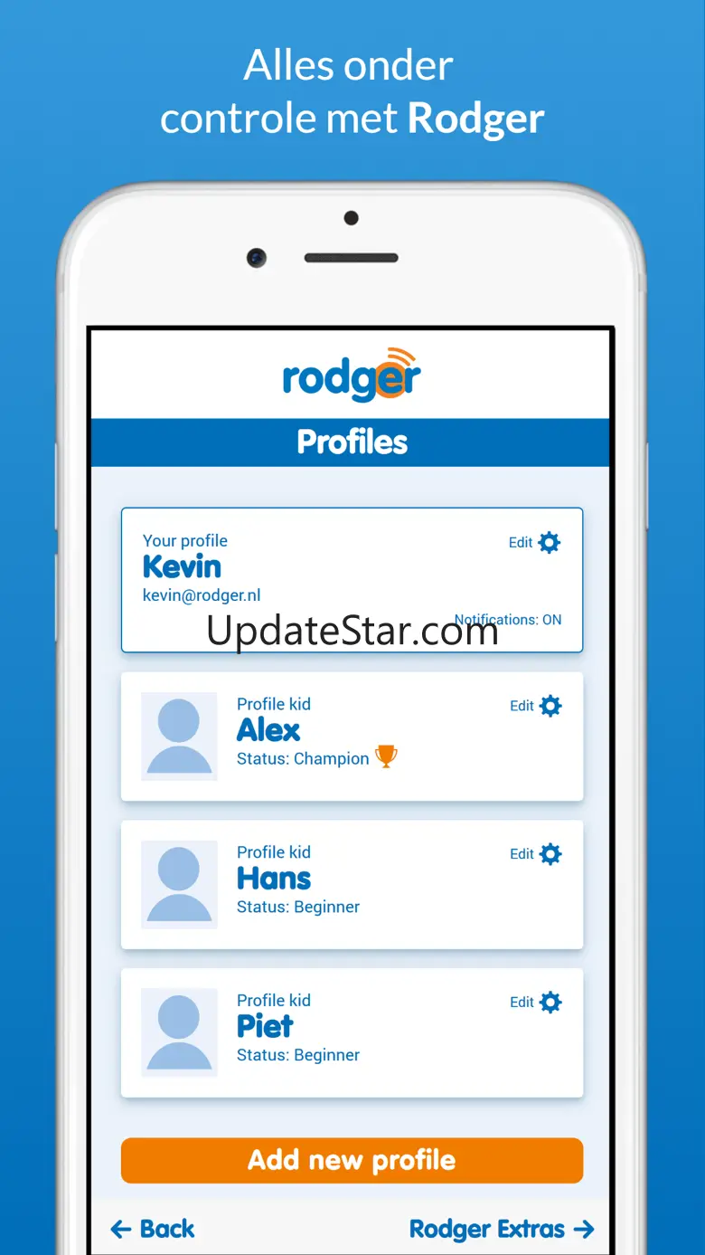 Rodger app 3.5