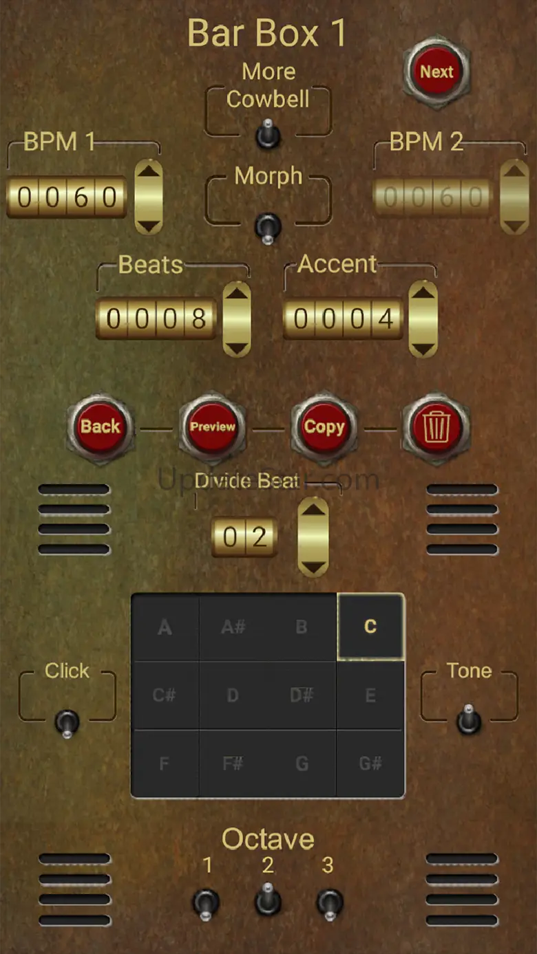 Steampunk Metronome 1.5