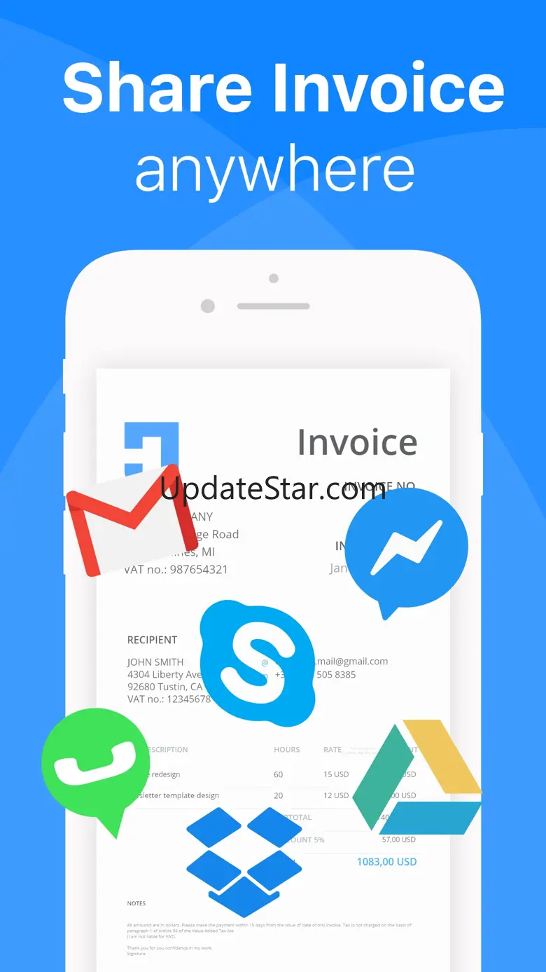 Go Invoice: Mobile Invoice App 2.1
