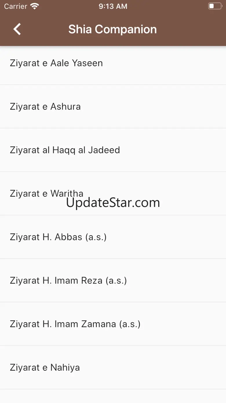 Shia (Ithna Ashari) Companion 2.9.4