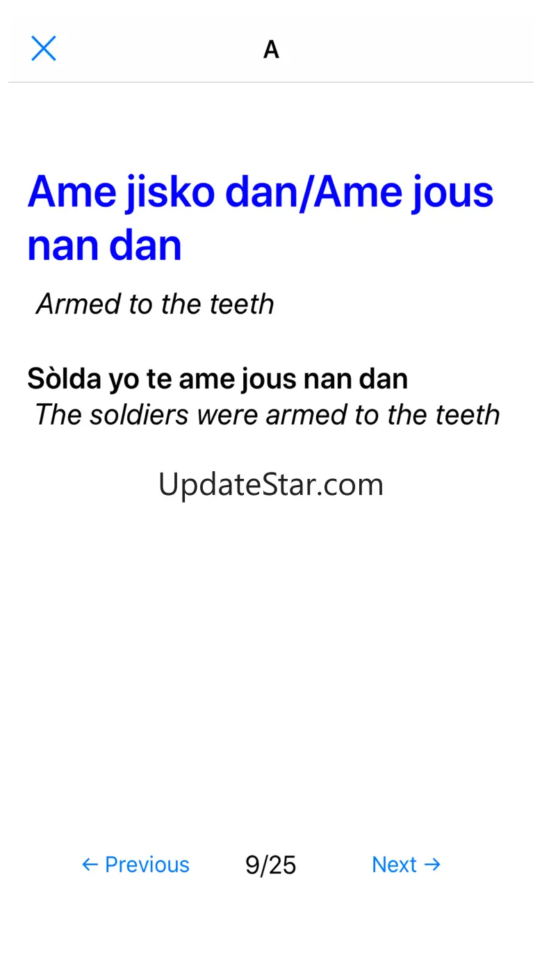 Haitian Creole Idioms 1.6